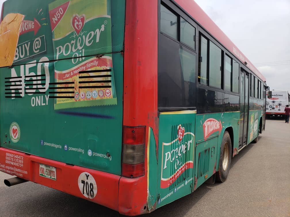 Branded Rig Bus Commercial Bus Branding – DABIRA OUTDOR MEDIA